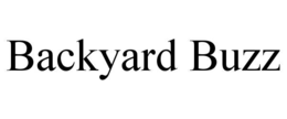 Mark drawing for BACKYARD BUZZ