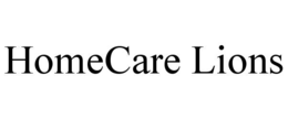 Mark drawing for HOMECARE LIONS