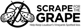 Mark drawing for SCRAPE FOR THE GRAPE HELP KEEP LOUDOUN'S VINEYARDS SPOTTED-LESS