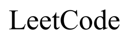 Mark drawing for LEETCODE