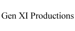 Mark drawing for GEN XI PRODUCTIONS