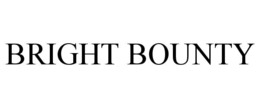 Mark drawing for BRIGHT BOUNTY