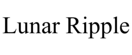 Mark drawing for LUNAR RIPPLE