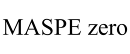 Mark drawing for MASPE ZERO