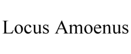 Mark drawing for LOCUS AMOENUS