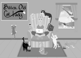Mark drawing for BOCL BITTER OLD CAT LADY