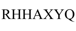Mark drawing for RHHAXYQ
