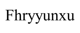 Mark drawing for FHRYYUNXU