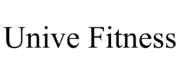 Mark drawing for UNIVE FITNESS