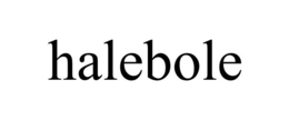 Mark drawing for HALEBOLE