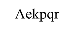 Mark drawing for AEKPQR