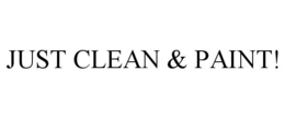 Mark drawing for JUST CLEAN & PAINT!