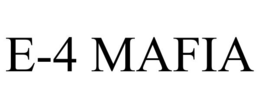 Mark drawing for E-4 MAFIA