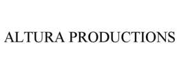 Mark drawing for ALTURA PRODUCTIONS