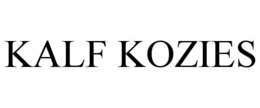 Mark drawing for KALF KOZIES