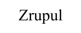 Mark drawing for ZRUPUL