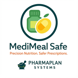 Mark drawing for MEDIMEAL SAFE PRECISION NUTRITION. SAFER PRESCRIPTIONS. PHARMAPLAN SYSTEMS