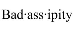 Mark drawing for BAD·ASS·IPITY