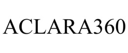 Mark drawing for ACLARA360