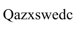 Mark drawing for QAZXSWEDC