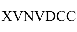 Mark drawing for XVNVDCC