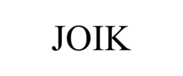 Mark drawing for JOIK