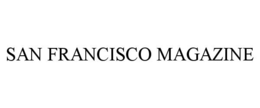 Mark drawing for SAN FRANCISCO MAGAZINE