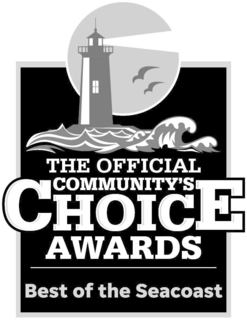 Mark drawing for THE OFFICIAL COMMUNITY'S CHOICE AWARDS BEST OF THE SEACOAST