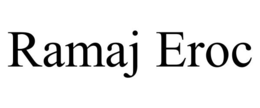 Mark drawing for RAMAJ EROC