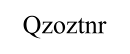 Mark drawing for QZOZTNR