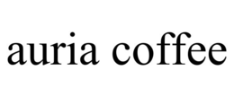 Mark drawing for AURIA COFFEE