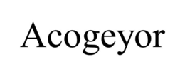 Mark drawing for ACOGEYOR