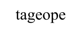 Mark drawing for TAGEOPE
