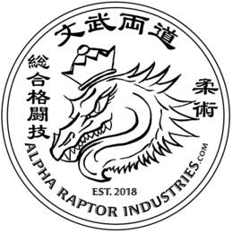 Mark drawing for EST. 2018 ALPHA RAPTOR INDUSTRIES.COM
