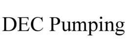 Mark drawing for DEC PUMPING