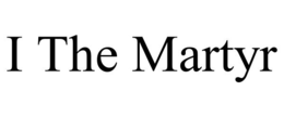 Mark drawing for I THE MARTYR