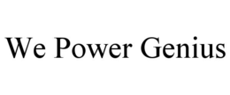 Mark drawing for WE POWER GENIUS