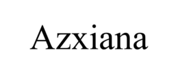 Mark drawing for AZXIANA