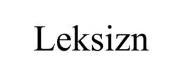 Mark drawing for LEKSIZN