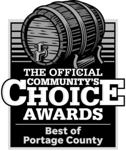 Mark drawing for THE OFFICIAL COMMUNITY'S CHOICE AWARDS BEST OF PORTAGE COUNTY