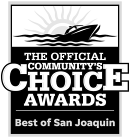Mark drawing for THE OFFICIAL COMMUNITY'S CHOICE AWARDS BEST OF SAN JOAQUIN