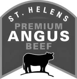 Mark drawing for ST. HELENS PREMIUM ANGUS BEEF
