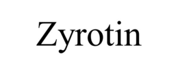 Mark drawing for ZYROTIN