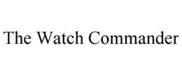 Mark drawing for THE WATCH COMMANDER