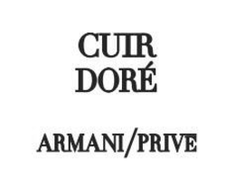 Mark drawing for CUIR DORÉ ARMANI/PRIVE