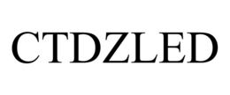 Mark drawing for CTDZLED