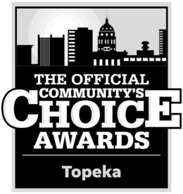 Mark drawing for THE OFFICIAL COMMUNITY'S CHOICE AWARDS TOPEKA