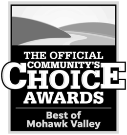 Mark drawing for THE OFFICIAL COMMUNITY'S CHOICE AWARDS BEST OF MOHAWK VALLEY