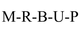 Mark drawing for M-R-B-U-P