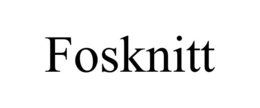 Mark drawing for FOSKNITT